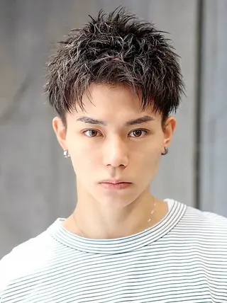 ショート メンズ 吉田 凱翔のヘアスタイル