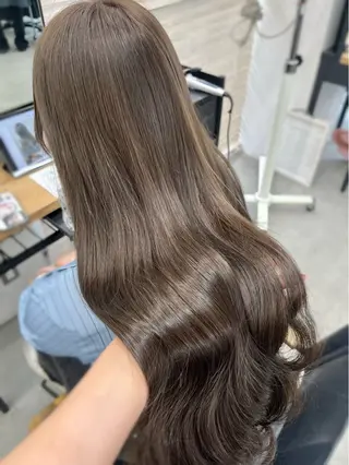 ロング カラー ヘアアレンジ 🫧透明感カラー/ ナルハ🫧のヘアスタイル