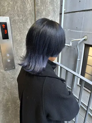 ミディアム カラー 時田翔平 ／モデル募集中のヘアスタイル