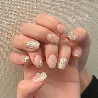 ショート カラー キッズ ネイル マツエク・マツパ アイブロウ メンズ ease NAIL SALONのネイルデザイン