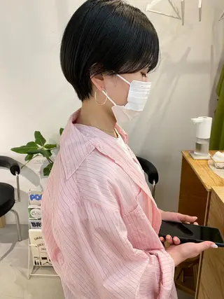 ショート fit stand /HIIRAGIのヘアスタイル