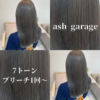 ロング カラー ナチュラルカラー/ ハイトーン AMIのヘアスタイル