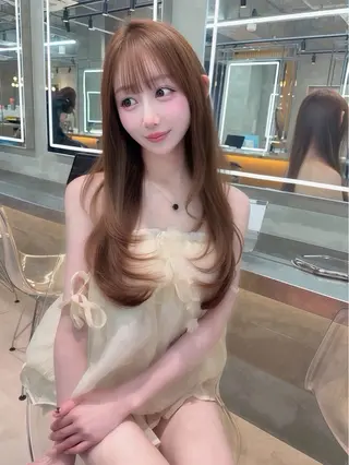 ロング カラー ヘアアレンジ 【博多髪質改善】 吉村　清志のヘアスタイル