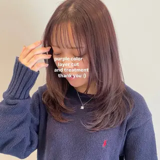 カラー haruna / Toruveのヘアスタイル