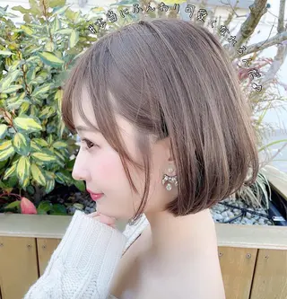 ショート カラー ♡⃛赤み消し ♡⃛ 淡色特化✨️Rimuのヘアスタイル
