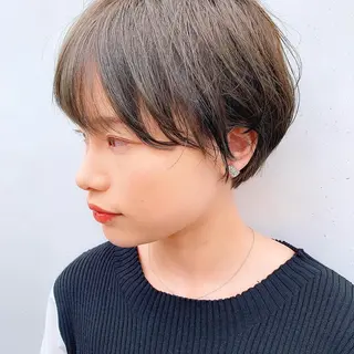 ショート カラー 中川 竜誠のヘアスタイル