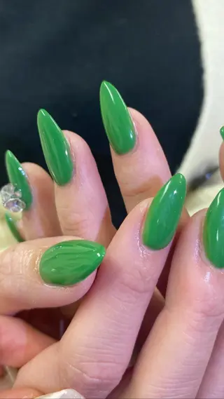 ロング カラー ネイル tetty nailsalonのネイルデザイン