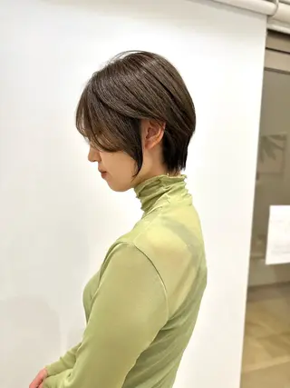 ショート レイヤーカット/ 髪質改善特化のヘアスタイル