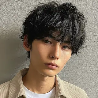 ショート パーマ メンズ 坂上広樹 foto武蔵小杉のヘアスタイル