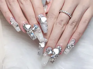 ネイル M🌷nail 長さだし専門店のネイルデザイン