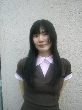 ロング 長谷川 優光のヘアスタイル