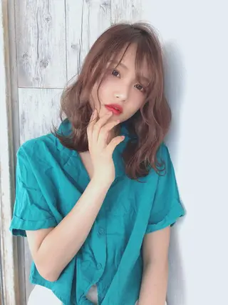 直井 真古都のヘアスタイル