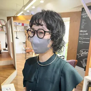 ショート パーマ Hareru 豊田 修廣のヘアスタイル