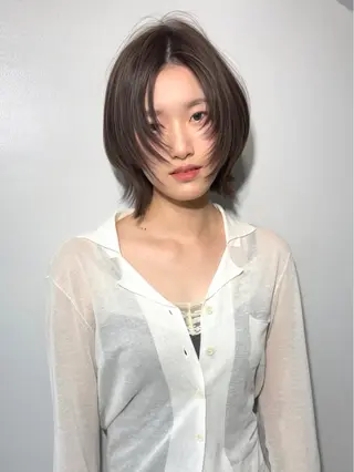 ショート 似合わせ顔まわり/ レイヤーKOUGAのヘアスタイル