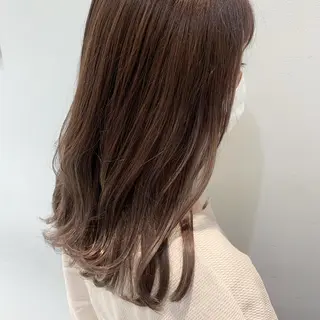 セミロング 髪質改善/縮毛矯正 🎀小林 唯 🎀のヘアスタイル