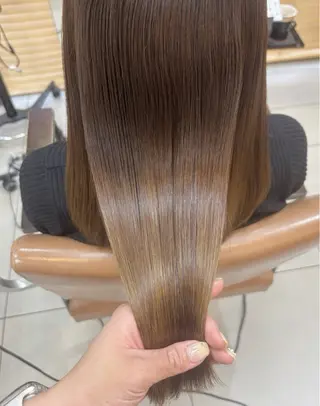 ミディアム 頭皮×髪質改善 透明感カラー💎中村のヘアスタイル