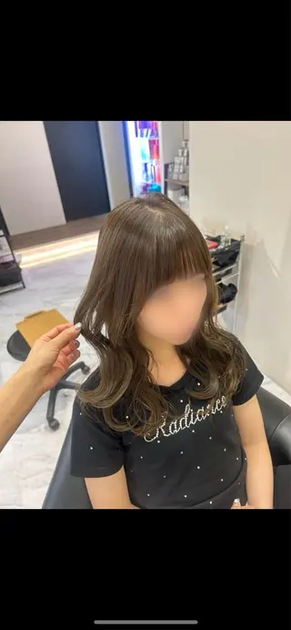 セミロング ミニモ限定診断無料✨ 伏見/佐藤 里菜のヘアスタイル