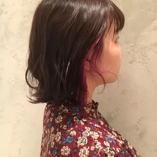 カラー 竹尾 優斗のヘアスタイル
