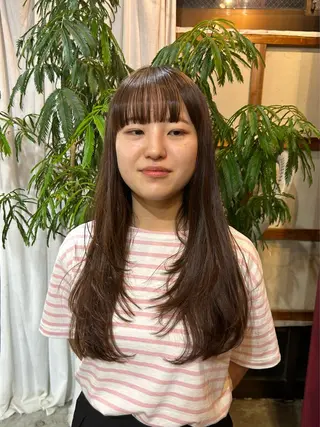 ロング ORe'S HAIR BE　GLaDまなみのヘアスタイル