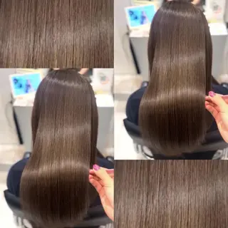 ロング カラー 中韓🇨🇳🇰🇷 トレンド&髪質改善のヘアスタイル
