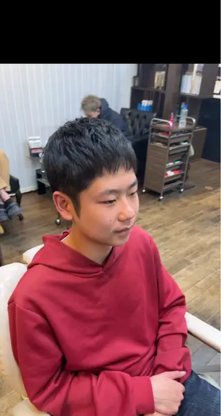 ショート メンズ 菅野 誠のヘアスタイル