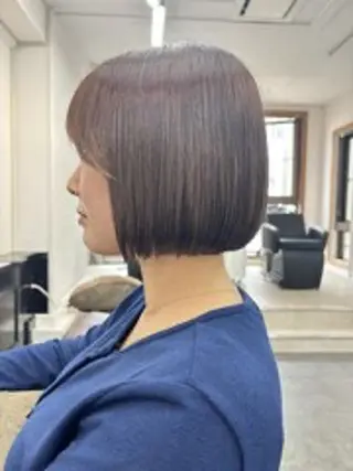 ショート カラー 💖透明感カラー💖 美優のヘアスタイル