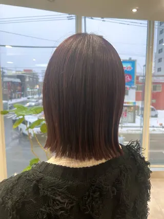 ミディアム cana 札幌レイヤースタイルのヘアスタイル