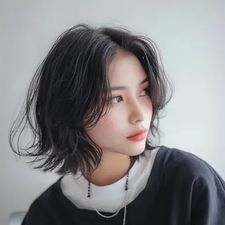 ショート 髪質改善/白髪ぼかし KENTAのヘアスタイル