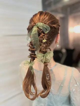 ヘアアレンジ 🧸るい🧸 モデル募集中🪽🫧のヘアスタイル
