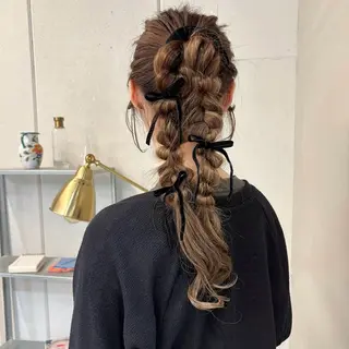 ロング fev ririのヘアスタイル