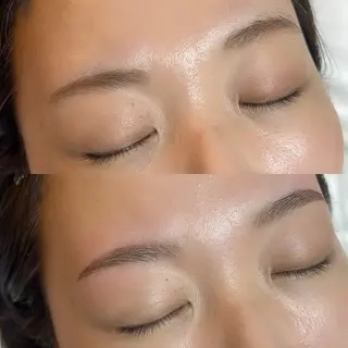アイブロウ Lowé nailのネイルデザイン