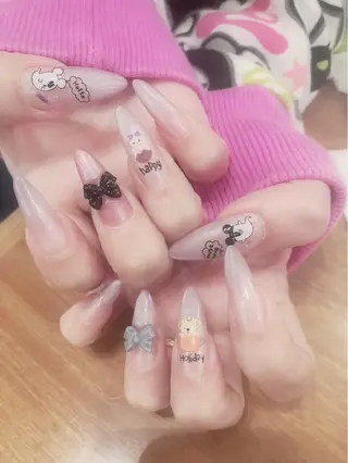 ネイル 前田 りかのネイルデザイン