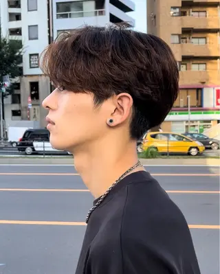 パーマ メンズ 土田 啓太のヘアスタイル