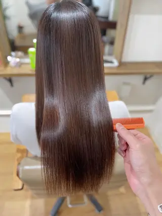 ロング カラー 美髪専門サロン kazuのヘアスタイル