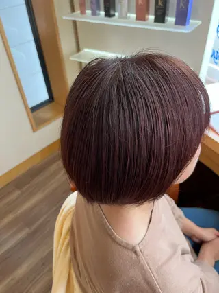 カラー 茨木 和泉のヘアスタイル