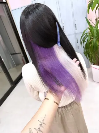 ロング 町田ブリーチ特化 MANATOのヘアスタイル