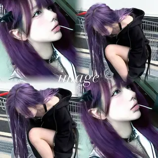 カラー 𝕹𝖔𝖆 🪽⋆⊹𓂃 ࣪ ˖のヘアスタイル