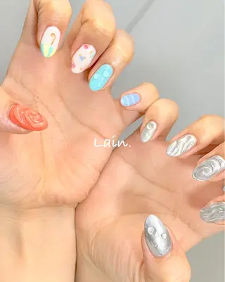 ネイル Lain. 持込デザインやり放題のネイルデザイン