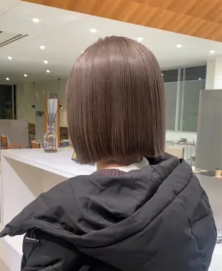 ショート カラー 履歴回収❎ブリーチ/ レイヤーボブ🪄aiのヘアスタイル