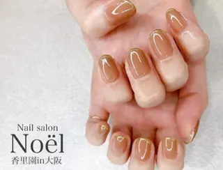 ミディアム ネイル Nailsalon &Noelのネイルデザイン