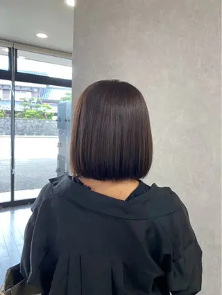 ミディアム カラー DILGA LINK Rioのヘアスタイル