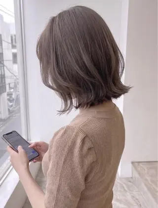 ミディアム カラー ⭐️モデル大募集⭐️ 森下ゆうき⭐️のヘアスタイル