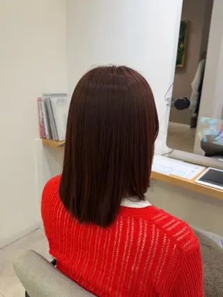 カラー 小林 千咲都のヘアスタイル