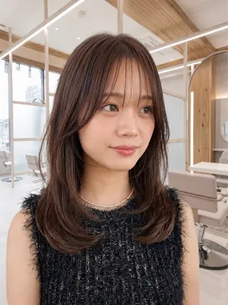 ミディアム 市原 大翼のヘアスタイル