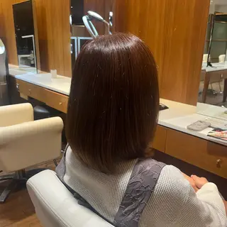 ミディアム カラー イシカワ ノゾミのヘアスタイル