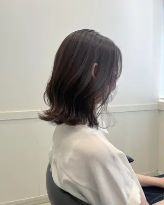 ミディアム カラー 🫧こおりやま なつみ🫧のヘアスタイル