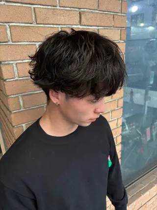 パーマ 原宿×メンズカット tsuguのヘアスタイル
