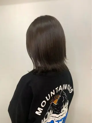 ミディアム 菊地 心のヘアスタイル