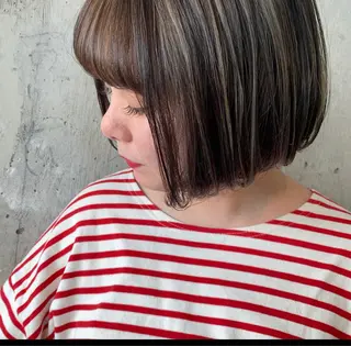ショート kiyono ⭐︎ダブルカラーのヘアスタイル