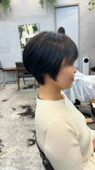 ショート 抜きっぱなしブロンド /ハイトーン/カナタのヘアスタイル